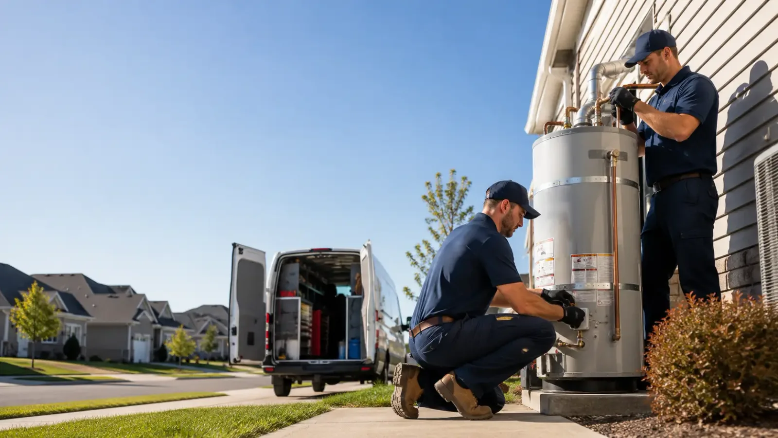 Water Heater Installation in Wales, WI